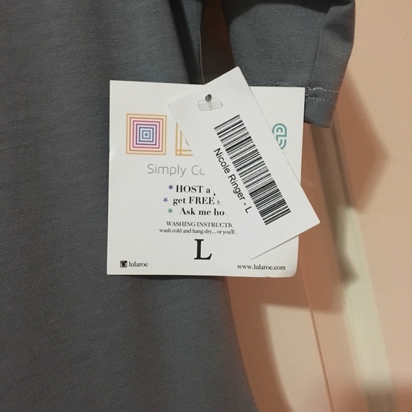 Gray Lularoe Nicole - Picture 2 of 3